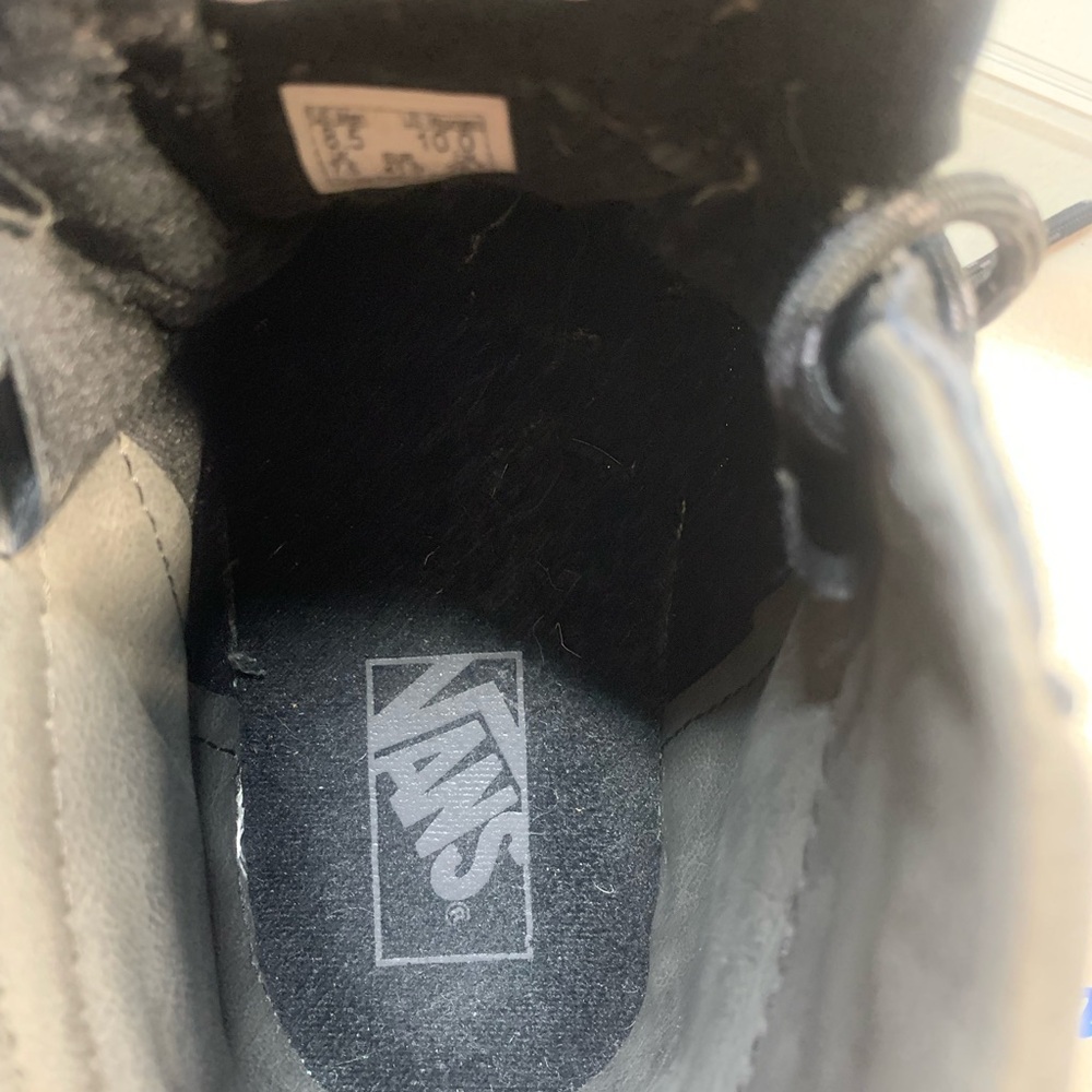 Vans Sk8-Himte Mountain Edition Solid Black Suede… - image 5